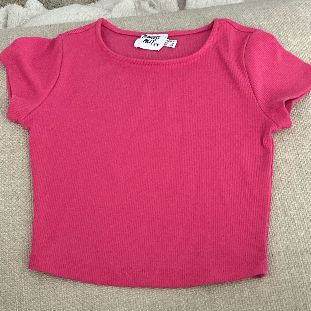 Princess Polly Vibrant Pink Short Sleeve Tee